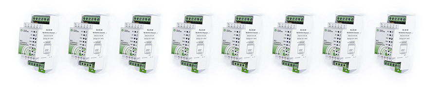 Relés Modulares de Alternância Dupla