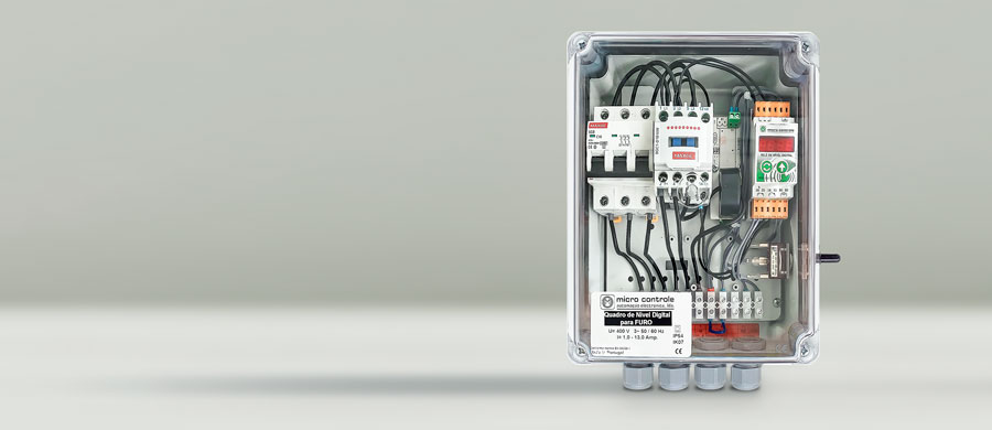 Quadros Elétricos de Nível de Furo